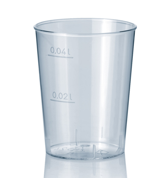 Vaso Inyectado Transparente PS 40 ml (50 Uds) Vaso Inyectado Transparente PS 40 ml (50 Uds)