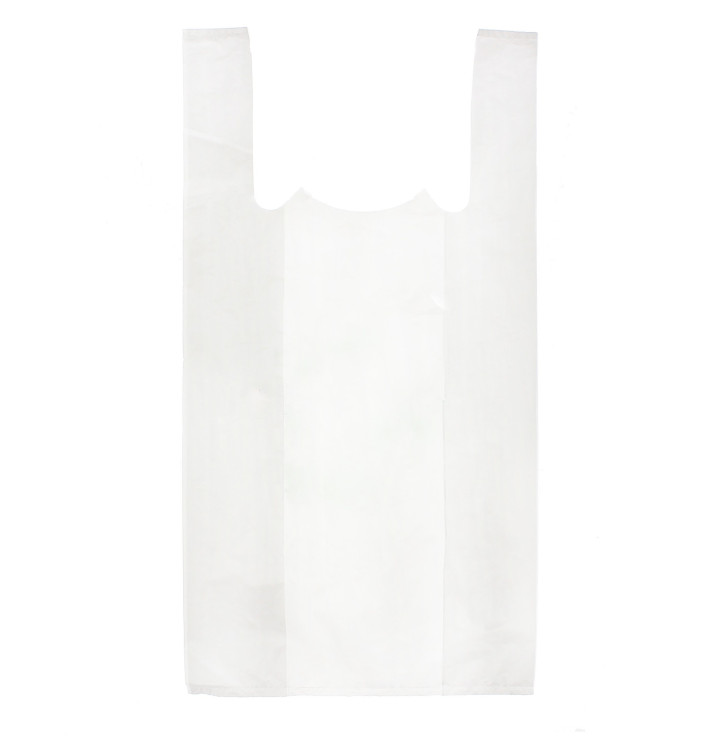 Bolsa Plastico Camiseta 30x40cm Blanca (200 Unidades) Bolsa Plastico Camiseta 30x40cm Blanca (200 Unidades)
