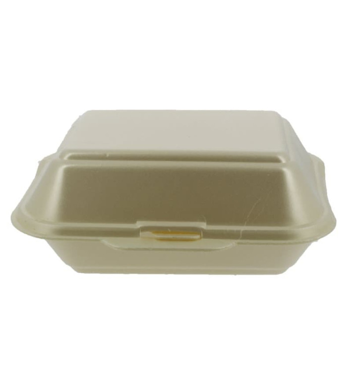 Envase Foam LunchBox Champagne 185x155x70mm (125 Uds) Envase Foam LunchBox Champagne 185x155x70mm (125 Uds)