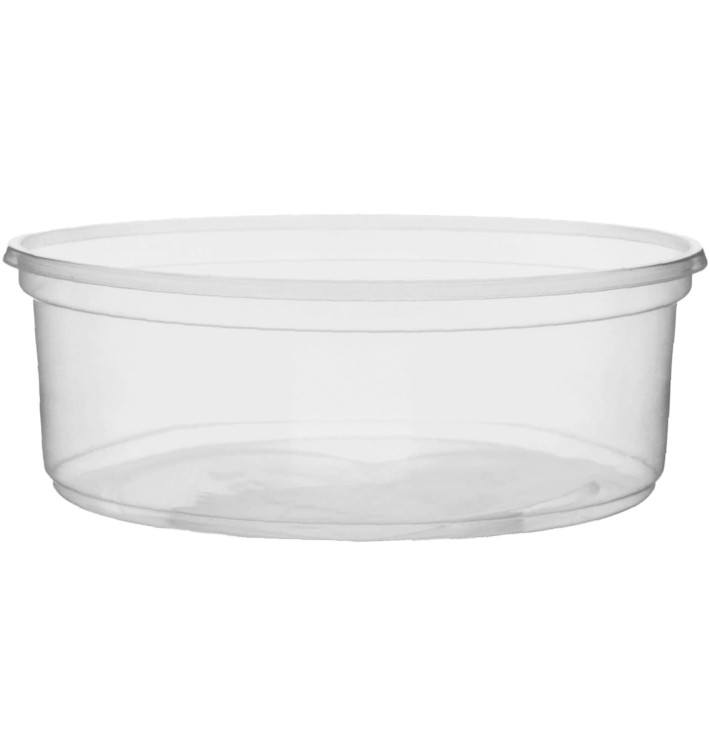 Tarrina de Plastico Transparente 150ml Ø10,5cm (50 Uds) Tarrina de Plastico Transparente 150ml Ø10,5cm (50 Uds)