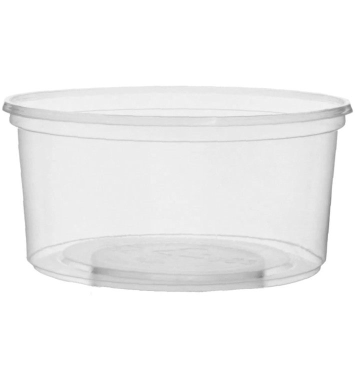 Tarrina de Plastico Transparente 250ml Ø10,5cm (50 Uds) Tarrina de Plastico Transparente 250ml Ø10,5cm (50 Uds)