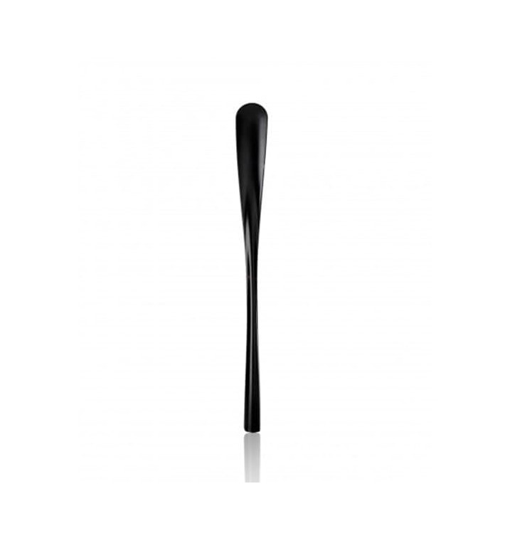 Cucharilla "Stirrer Wave" 148mm Negra (500 Uds) Cucharilla "Stirrer Wave" 148mm Negra (500 Uds)