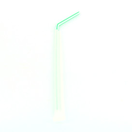 Pajitas Flexibles Rayadas Enfundadas Papel Ø5mm 23cm (250 Uds) Pajitas Flexibles Rayadas Enfundadas Papel Ø5mm 23cm (250 Uds)