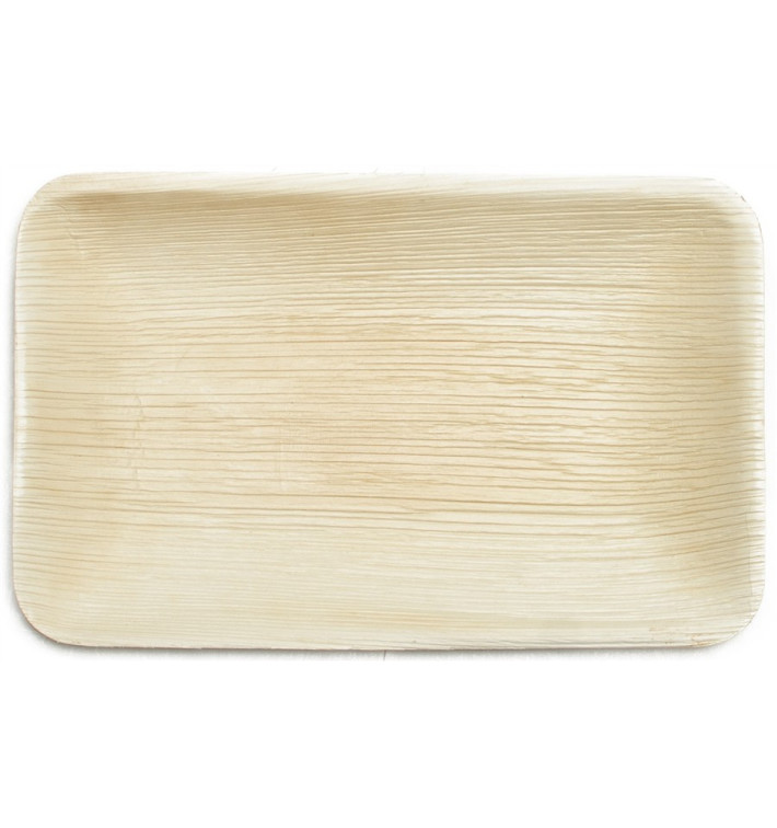 Plato Rectangular Hoja de Palma 25x16x3cm Plato Rectangular Hoja de Palma 25x16x3cm
