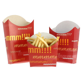 Caja para Fritas Grande 8,2x3,3x14,9cm (40 Uds)