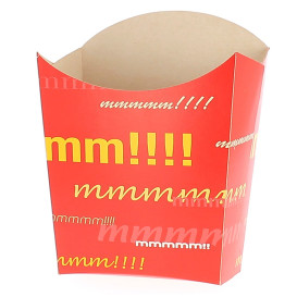 Caja para Fritas Grande 8,2x3,3x14,9cm 