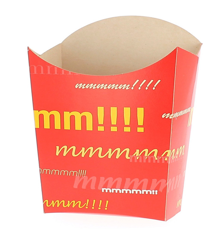 Caja para Fritas Grande 8,2x3,3x14,9cm 