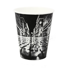 Vaso Cartón 8Oz/240ml "Parisian" Ø7,9cm (50 Uds)