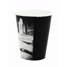 Vaso Cartón 8Oz/240ml "Parisian" Ø7,9cm (50 Uds)