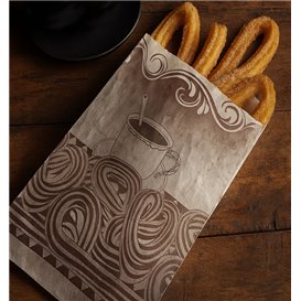 Bolsa para Churros Antigrasa 18+7x32cm (250 Unidades)