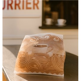 Bolsa para Churros Antigrasa 22+12x36cm (125 Unidades)