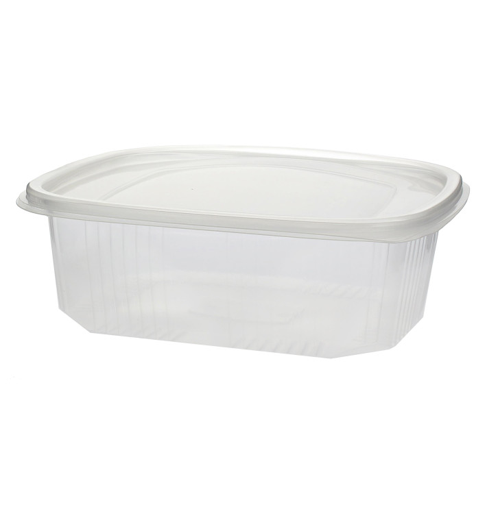 Tarrina Tapa Bisagra PP 750ml Microondas Tarrina Tapa Bisagra PP 750ml Microondas