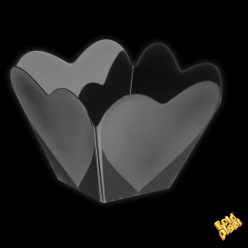 Bol de Plástico "Cupido" Negro 68 ml (25 Uds)