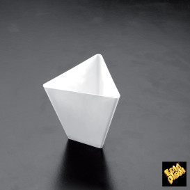 Bol de Degustacion Triangle Blanco 70 ml (25 Uds)
