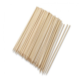 Pinchos Brocheta en Madera de Abedul 200mm (100 Uds)