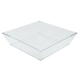 Bandeja Degustacion Fiesta Transparente 250x250 mm (1 Ud)