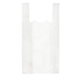 Bolsa Plastico Camiseta 30x40cm Blanca