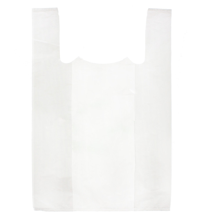 Bolsa Plastico Camiseta 50x70cm Blanca (200 Unidades) Bolsa Plastico Camiseta 50x70cm Blanca (200 Unidades)