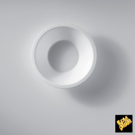 Bol de Plastico Blanco Ø155mm 450ml (50 Uds)