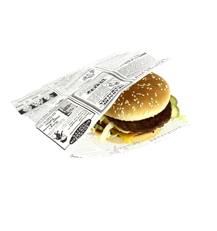 Bolsa Antigrasa Abierta 2 Lados 16x16,5cm (500 Uds) Bolsa Antigrasa Abierta 2 Lados 16x16,5cm (500 Uds)
