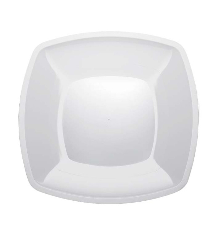 Plato de Plastico Llano Blanco PS 300mm (12 Uds) Plato de Plastico Llano Blanco PS 300mm (12 Uds)