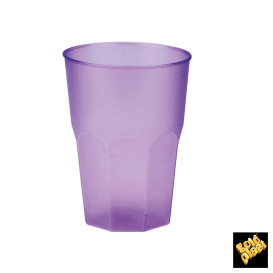 Vaso de Plastico Lila PP 350ml (20 Uds)