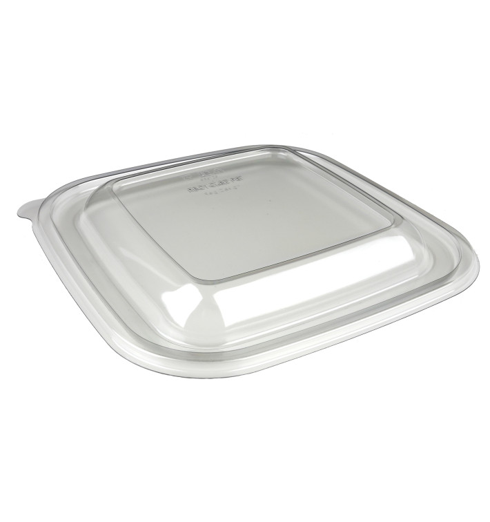 Tapa de Plástico para Ensaladera PET 170x170mm (50 Uds) Tapa de Plástico para Ensaladera PET 170x170mm (50 Uds)