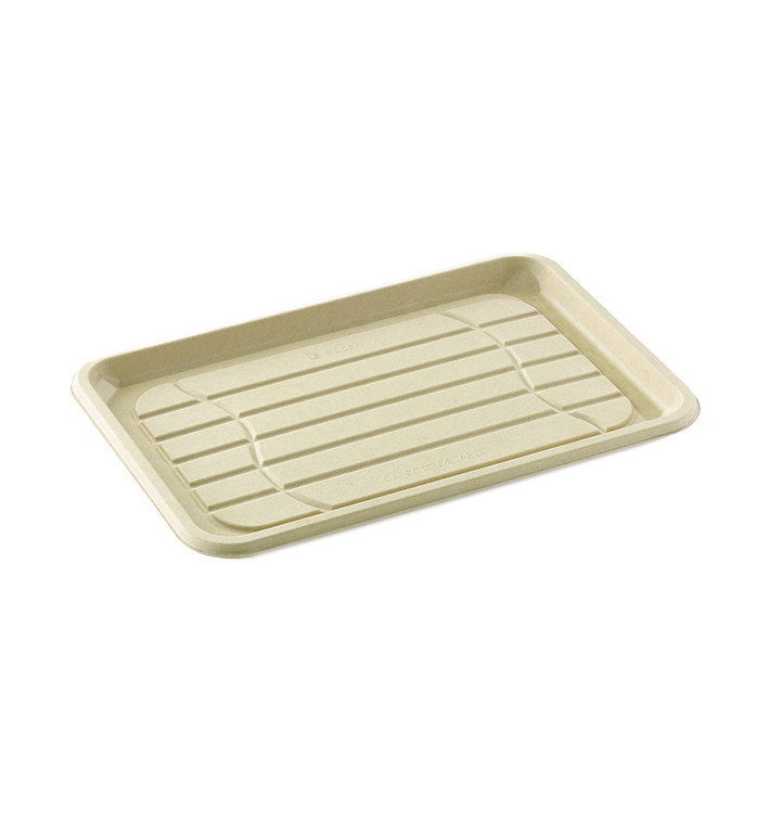 Bandeja Caña de Azucar 196x147x27mm (50 Uds) Bandeja Caña de Azucar 196x147x27mm (50 Uds)