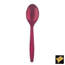 Cuchara de Plastico PS Transparente 190mm (50 Uds)