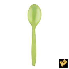 Cuchara de Plastico PS Transparente 190mm (50 Uds)