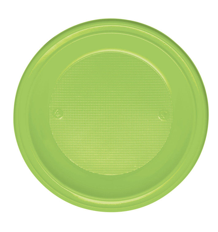 Plato de Plastico Hondo Verde PS 220 mm (30 Uds) Plato de Plastico Hondo Verde PS 220 mm (30 Uds)