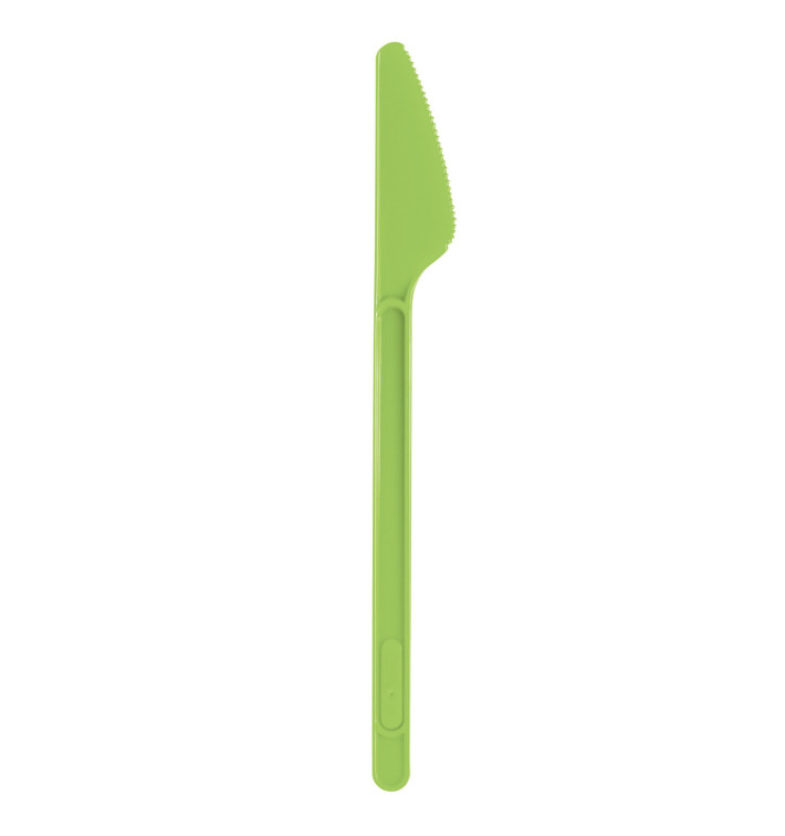 Cuchillo de Plastico Violeta PS 175mm (20 Uds) Cuchillo de Plastico Violeta PS 175mm (20 Uds)