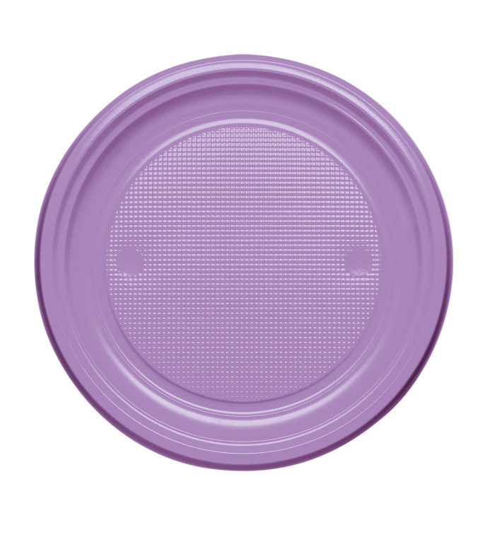 Plato de Plastico Llano Violeta PS 170mm (50 Uds) Plato de Plastico Llano Violeta PS 170mm (50 Uds)