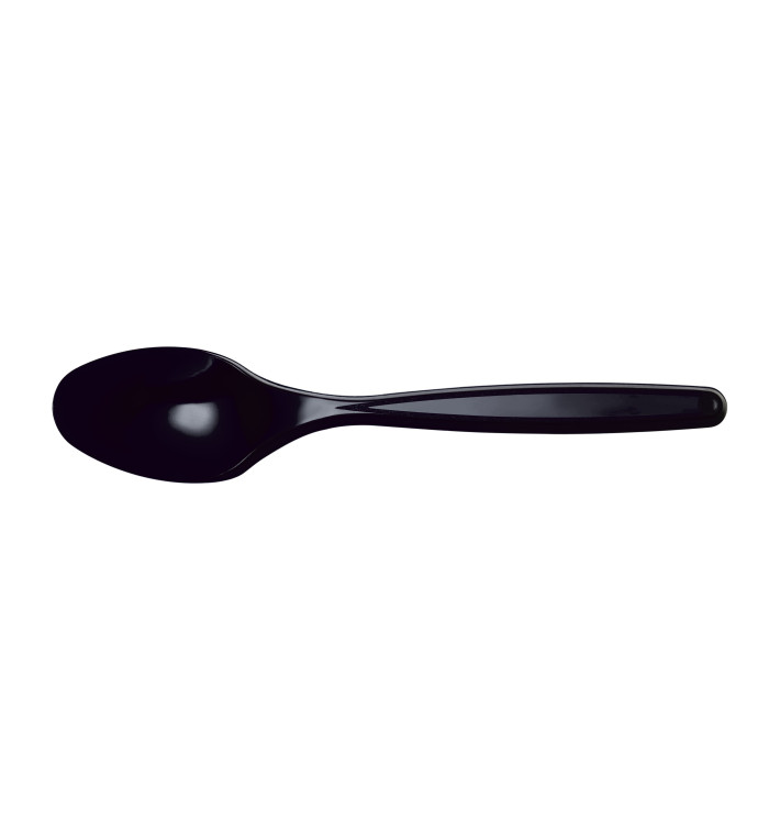 Cuchara de Plastico Violeta PS 120mm (40 Uds) Cuchara de Plastico Violeta PS 120mm (40 Uds)