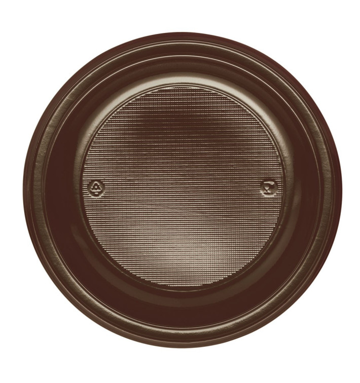 Plato de Plastico Llano Crema PS 220 mm (30 Uds) Plato de Plastico Llano Crema PS 220 mm (30 Uds)