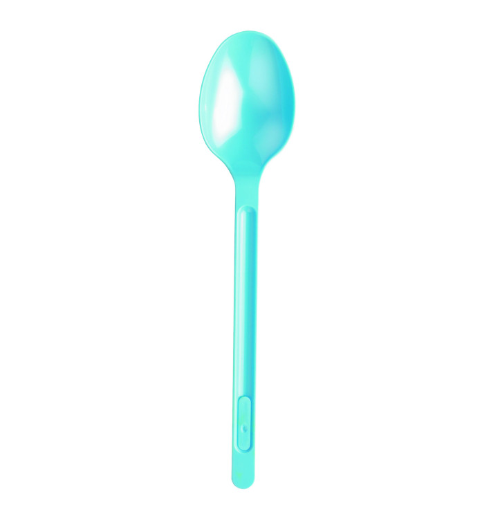 Cuchara de Plastico Azul Oscuro PS 165mm (20 Uds) Cuchara de Plastico Azul Oscuro PS 165mm (20 Uds)