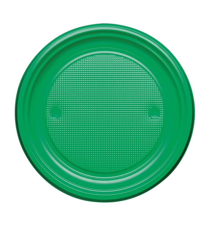 Plato de Plastico Llano Amarillo PS 170mm (50 Uds) Plato de Plastico Llano Amarillo PS 170mm (50 Uds)