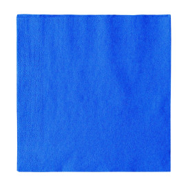 Servilleta de Papel 2 Capas Azul 33x33cm (50 Uds)