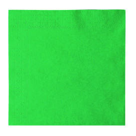 Servilleta de Papel 2 Capas Verde 33x33cm (50 Uds)