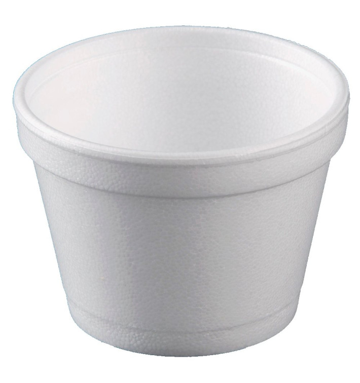 Tarrina Termico Foam Blanco 8OZ/355ml Ø108mm (25 Uds) Tarrina Termico Foam Blanco 8OZ/355ml Ø108mm (25 Uds)