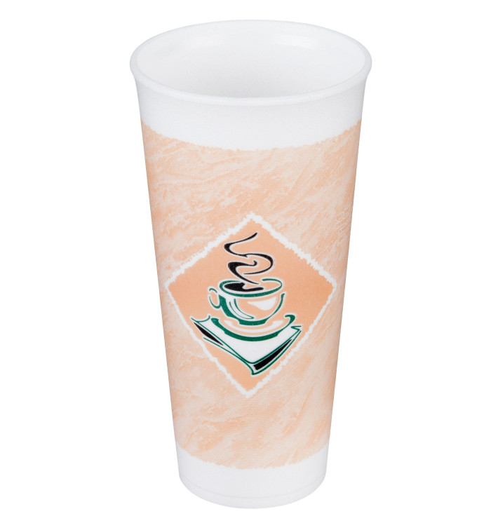 Vaso Termico Foam EPS "Café" 24Oz/710 ml (20 Unidades) Vaso Termico Foam EPS "Café" 24Oz/710 ml (20 Unidades)
