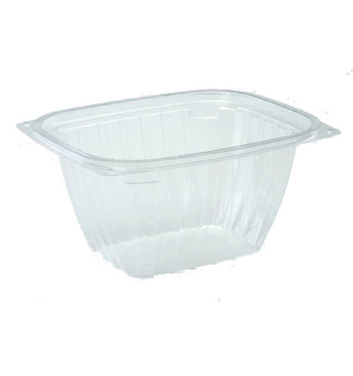 Envase de Plastico PS "Clear Pac" Transparente 473ml (63 Uds) Envase de Plastico PS "Clear Pac" Transparente 473ml (63 Uds)