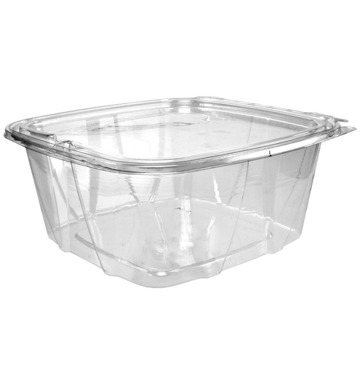 Envase Inviolable de Plástico PET Tapa Plana 1893ml (100 Uds)