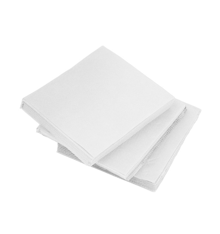 Servilleta de Papel Cocktail Blanca 20x20cm Micro (100 Uds) Servilleta de Papel Cocktail Blanca 20x20cm Micro (100 Uds)
