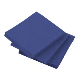 Servilleta de Papel Cocktail Azul 20x20cm (100 Uds)