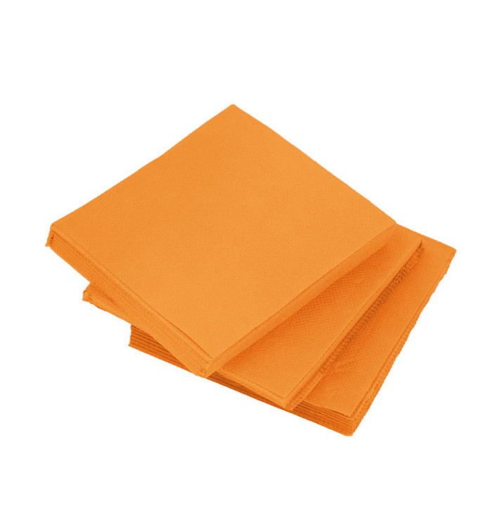 Servilleta de Papel Cocktail Naranja 20x20cm (100 Uds) Servilleta de Papel Cocktail Naranja 20x20cm (100 Uds)