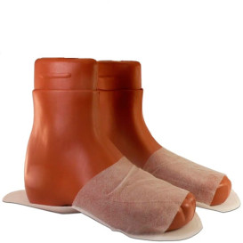 Zapatilla en TST de Polipropileno Abierta Blanco (50 Uds)
