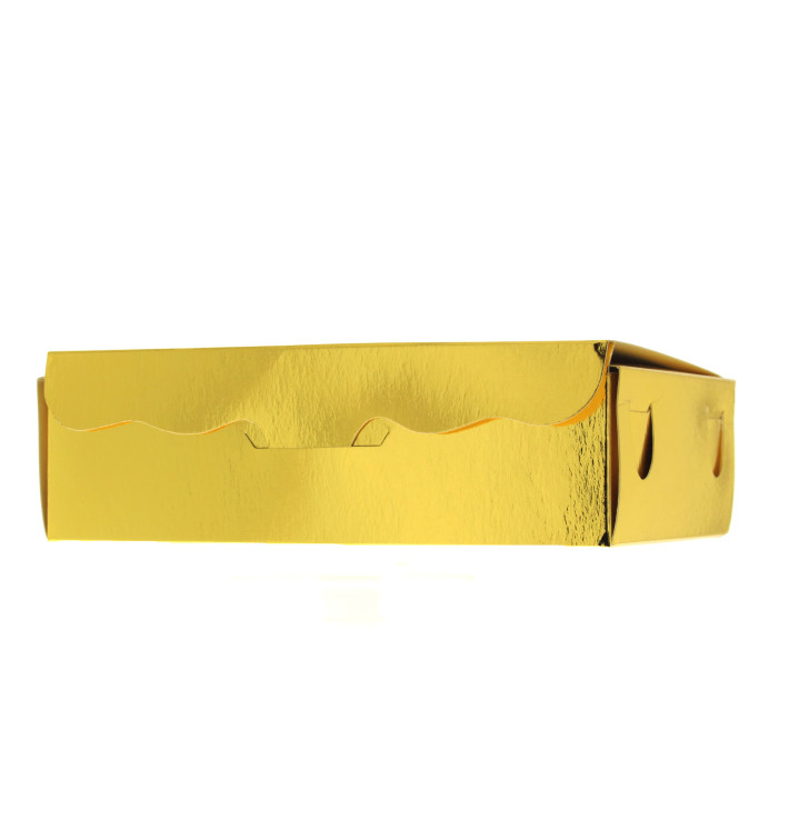 Caja para Dulces y Bombones Oro 20x13x5,5cm 1000g (50 Uds)