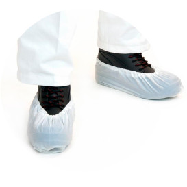 Cubrezapatos en Polietileno CPE G160 Blanco (100 Uds)