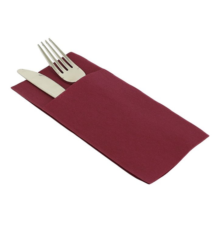 Servilleta Kanguro Airlaid Burdeos 40x40cm (30 Uds) Servilleta Kanguro Airlaid Burdeos 40x40cm (30 Uds)